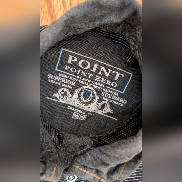 Casual Charcoal Polo Shirt - Picture 3 of 4